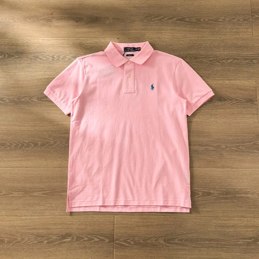 【18 ， 】 POLO Ralph Lauren/ Classic LOGO Polo 💙 100% POLO 💙 ， ， 💙Classic LOGO 💙 、 、 、 。 ：Black 、Black 、Navy Blue 、Navy Blue 、White、Gray、Dark Green、 、Purple、Pink、 、Light Blue、 、 、 、 、 Red、Bright Red 【 】 Size：S-XXL Size ： S 104 68 70 44 22 M 108 70 72 46 23 L 112 72 74 48 24 XL 116 74 76 50 25 XXL 120 76 78 52 26